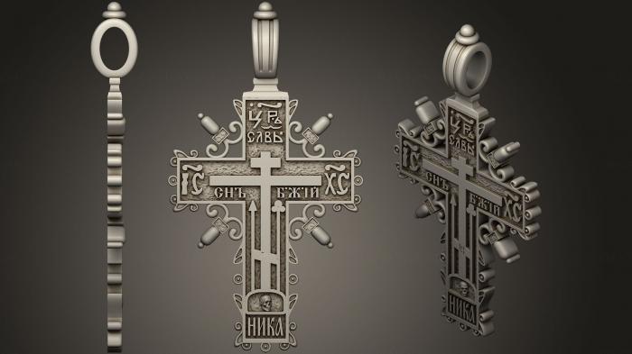 Crosses (KRS_0232) 3D model for CNC machine